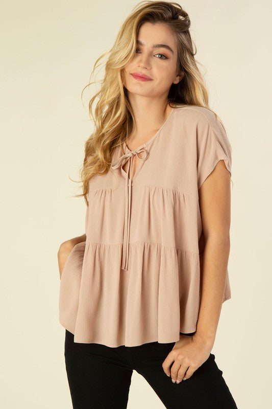 A line tiered blouse – Rosas Mercantile