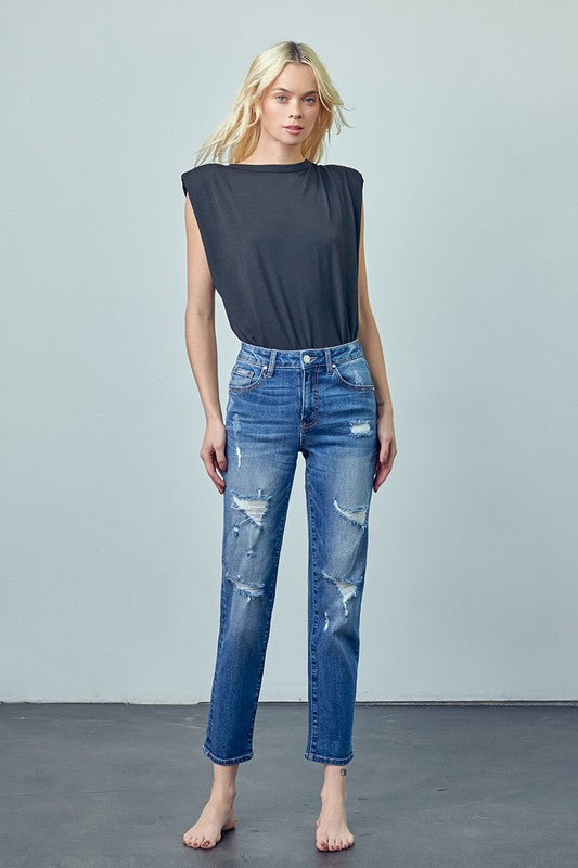 SLIM GIRLFRIEND JEANS